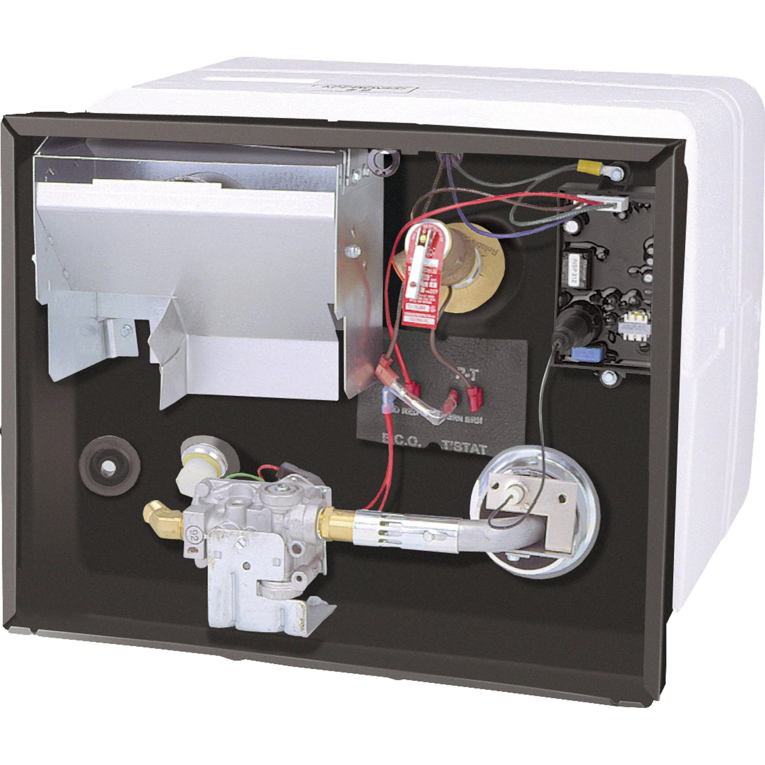 8edf5e0eeb44452c28dc4f89157b10a56d4f0860e4955913895587b2c8eff1de Atwood RV Water Heater G6A-8E, 6 Gallon, Gas, Polar White, Patented U-Tube Design