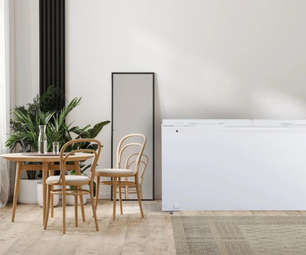 Hamilton Beach 21 Cu. ft. Chest Freezer, Double Doors, HZ9212, White