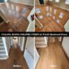 Commercial Floor Scrubber Machine with Brushes and Pads, Heavy Duty Floor Buffer Polisher and Cleaner- Deep Cleaning Tile and Grout, Hardwood...