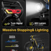 Thunder Electric Bike 1500W 30+MPH 80Miles Range Fat Tire Hydraulic Disc Brakes
