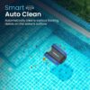 Betta SE Solar Powered Automatic Robotic Pool Surface Skimmer Cleaner with 30-Hour Continuous Cleaning Battery Power and Re-Engineered Twin Salt...