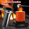 TOAUTO Gold Melting Furnace TGF3000-V1.1, 1+3KG, 1400W, 2100 F