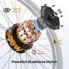 Eb5 Electric Bike 500W Motor 40Miles 20Mph