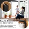 Door Weather Stripping Soundproof Door Seal Strip V-Shaped "Q" Foam Kerf Weather Stripping