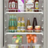 EdgeStar VBM101 22" Wide 10.1 Cu. Ft. Commercial Beverage Merchandiser Stainless Steel, Temp Alarm, Reversible Door