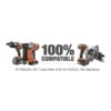 RIDGID 18-Volt OCTANE Cordless Brushless 1 in. SDS-Plus Rotary Hammer (Tool Only) R86711B