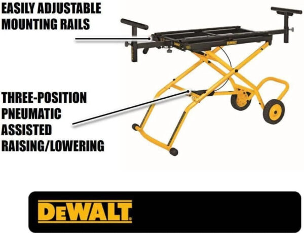 Miter Saw Stand with Wheels DWX726