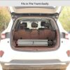 Crown Shades 10*10 Pop up Canopy Outside Canopy, Patented One Push Tent Canopy with Wheeled Carry Bag