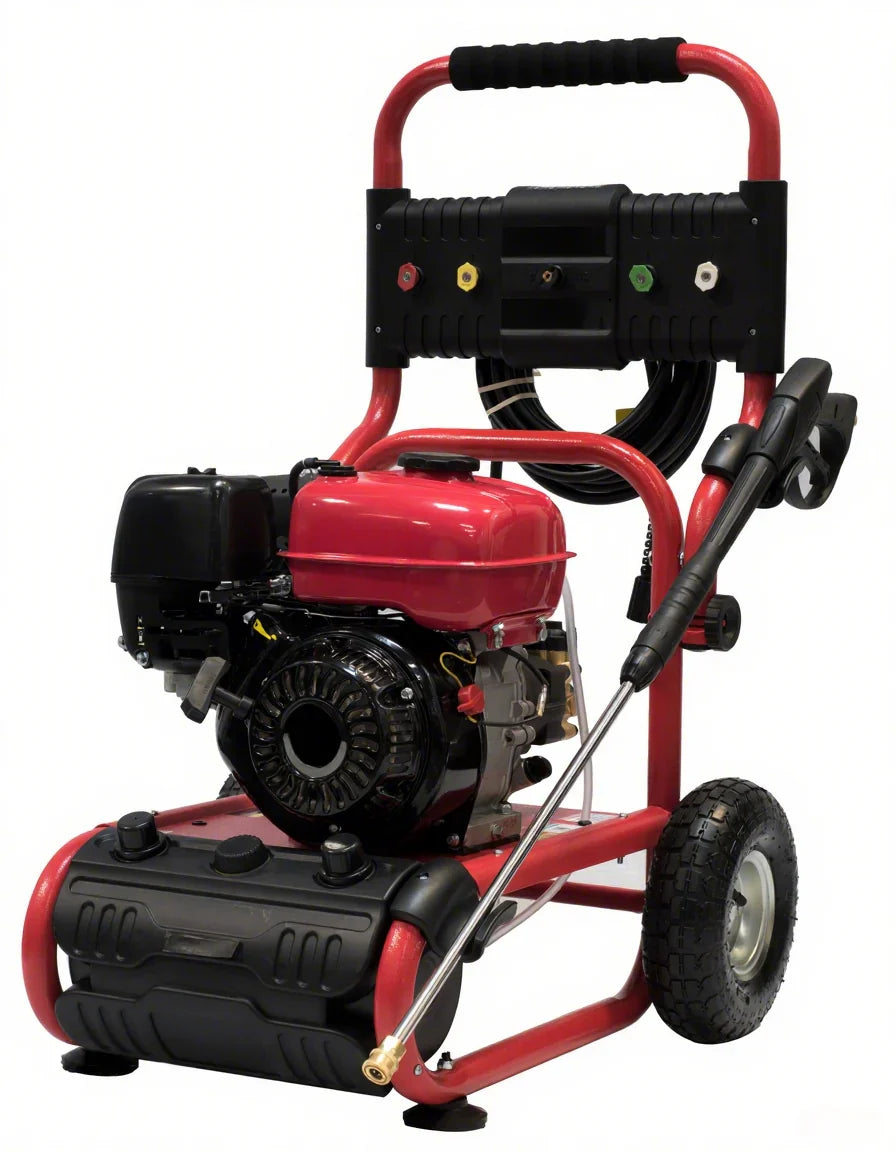 945d8166536ce27fa03deb47b3729b7173e3a6e169ef17870032e79ded100580 All Power Heavy Duty 3200 PSI, 2.6 GPM Gas Pressure Washer, Power Washer for Outdoor Cleaning
