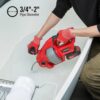 20V Cordless Electric Drain Auger-Efficient 25Ft Auto-Feed Drain Snake with Replaceable Cable,2.0Ah Battery,Charger,Storage Bag & Gloves for...