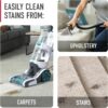 Hoover SmartWash+ Automatic Carpet Cleaner Machine, for Carpet and Upholstery, Deep Cleaning Carpet Shampooer, Carpet Deodorizer and Pet Stain...