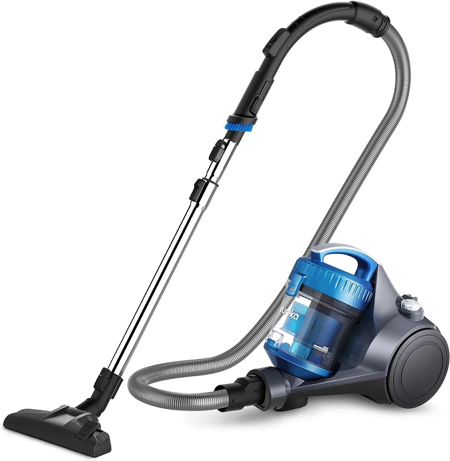 96a63a20a3e17f9735a446c4df529e26be491fbc4665d2cef554486d0f795623 Eureka WhirlWind Bagless Canister Vacuum Cleaner, Lightweight Vac for Carpets