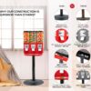 Machines Dispenser Commercial Removable Canisters