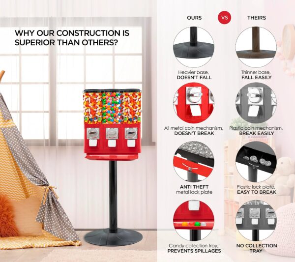 Machines Dispenser Commercial Removable Canisters