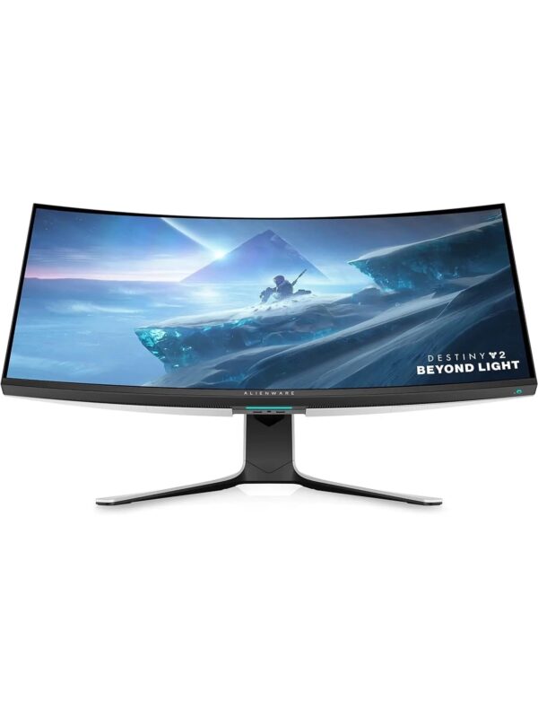 Alienware Ultrawide Curved Gaming Monitor 38 Inch, 144Hz Refresh Rate, 3840 x 1600 WQHD , IPS, NVIDIA G-SYNC Ultimate, 1ms Response Time, 2300R...