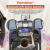 Famistar Folding Treadmill for Home with 15 Levels Auto Incline, 300LB Capcity, 10MPH Fast Speed Controls