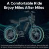 1000W Electric Bike for Adults, Retro-Style, 28mph, 94 Miles Range, 20 x4.0 Fat Tires, Full Suspension, UL Certified