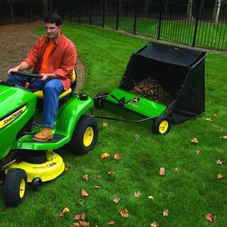 John Deere 42 Tow-Behind Lawn Sweeper, 24 cu. ft. Capacity, Adjustable Brushes