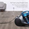 Eureka WhirlWind Bagless Canister Vacuum Cleaner, Lightweight Vac for Carpets