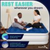 EnerPlex Queen Air Mattress with Built-in Pump - 16 Inch Double Height Inflatable Mattress for Camping