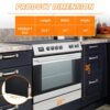 Front Control Electric Range Oven with 5 Cooktop Elements with 6 Cooking Power Options, Freestanding Oven, 5.0 cu. ft. Capacity Stainless Steel