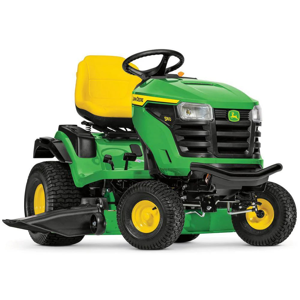 9e129288270b7b6dea81a3e6a026eb8c0898699b6ba68c88bdbe246e55ac8700 John Deere S160 48 in. 24 HP V-Twin ELS Gas Hydrostatic Riding Lawn Tractor BG21211