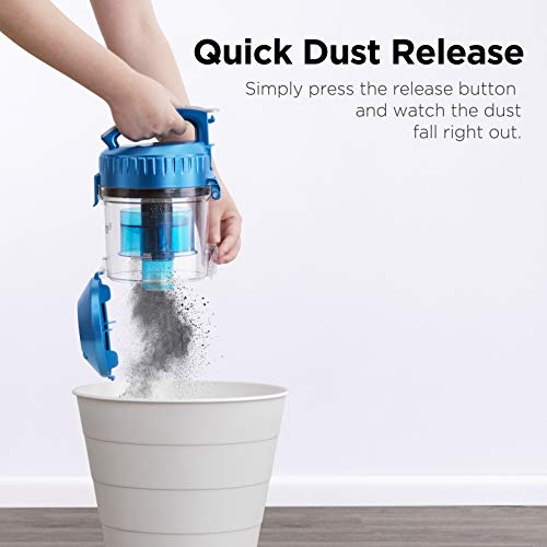 Eureka WhirlWind Bagless Canister Vacuum Cleaner, Lightweight Vac for Carpets