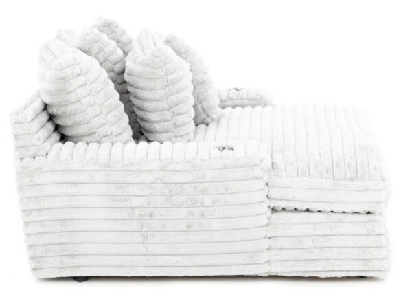Nestle Chaise Lounge With Dual Cupholders And Charging Ports