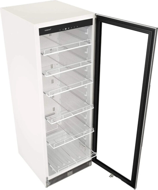 EdgeStar VBM101 22" Wide 10.1 Cu. Ft. Commercial Beverage Merchandiser Stainless Steel, Temp Alarm, Reversible Door