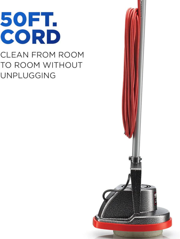 Commercial Orbiter Hard Floor Cleaner Machine, Multi-Purpose Floor Cleaning, Random Orbital Drive, Wide Cleaning Path, 50-Foot Long Cord,...