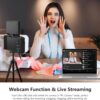 4K Digital Camera for Photography, 64MP Vlogging Camera for YouTube with 3" 180 Flip Screen, 18X Digital Zoom Point and Shoot Camara with 32GB...
