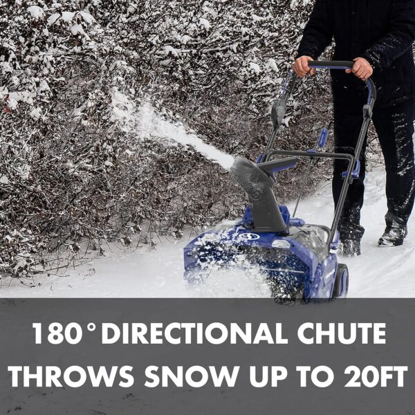 24V-X2-20SB 20-Inch 48 Cordless Snow Blower, Kit (w/2 x 24-Volt 4.0-Ah Batteries and Charger)