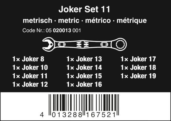 5003594001 8100 SB 2 Zyklop 3/8" Metric Ratchet Set ( Piece of 43)