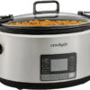 Crock-Pot 7 Quart Portable Programmable Slow Cooker with Timer and Locking Lid