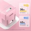 12 Volt Refrigerator 12V Car Fridge 23 Quart Portable Freezer Compressor Cooler 12/24V DC 110~240 Volt AC for Truck Van RV Camper SUV Travel...