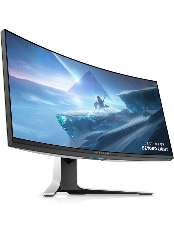 Alienware Ultrawide Curved Gaming Monitor 38 Inch, 144Hz Refresh Rate, 3840 x 1600 WQHD , IPS, NVIDIA G-SYNC Ultimate, 1ms Response Time, 2300R...