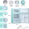 Compact Refrigerator with Freezer F6893
