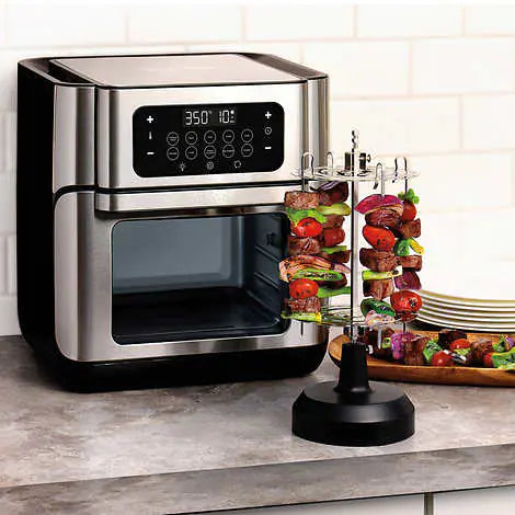aa1d899f40ad30118e91b3bda11a9d9d81c78c3e77ddc77003070c4e9e0fbb64 13-Quart Air Fryer with Rotisserie