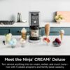Ninja NC301 CREAMi Ice Cream Maker, for Gelato, Mix-ins, Milkshakes, Sorbet, Smoothie Bowls & More, 7 One-Touch Programs, with (2) Pint Containers...