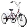 Adult Mantis Tri-Rad Folding 24 6-Speed Tricycle