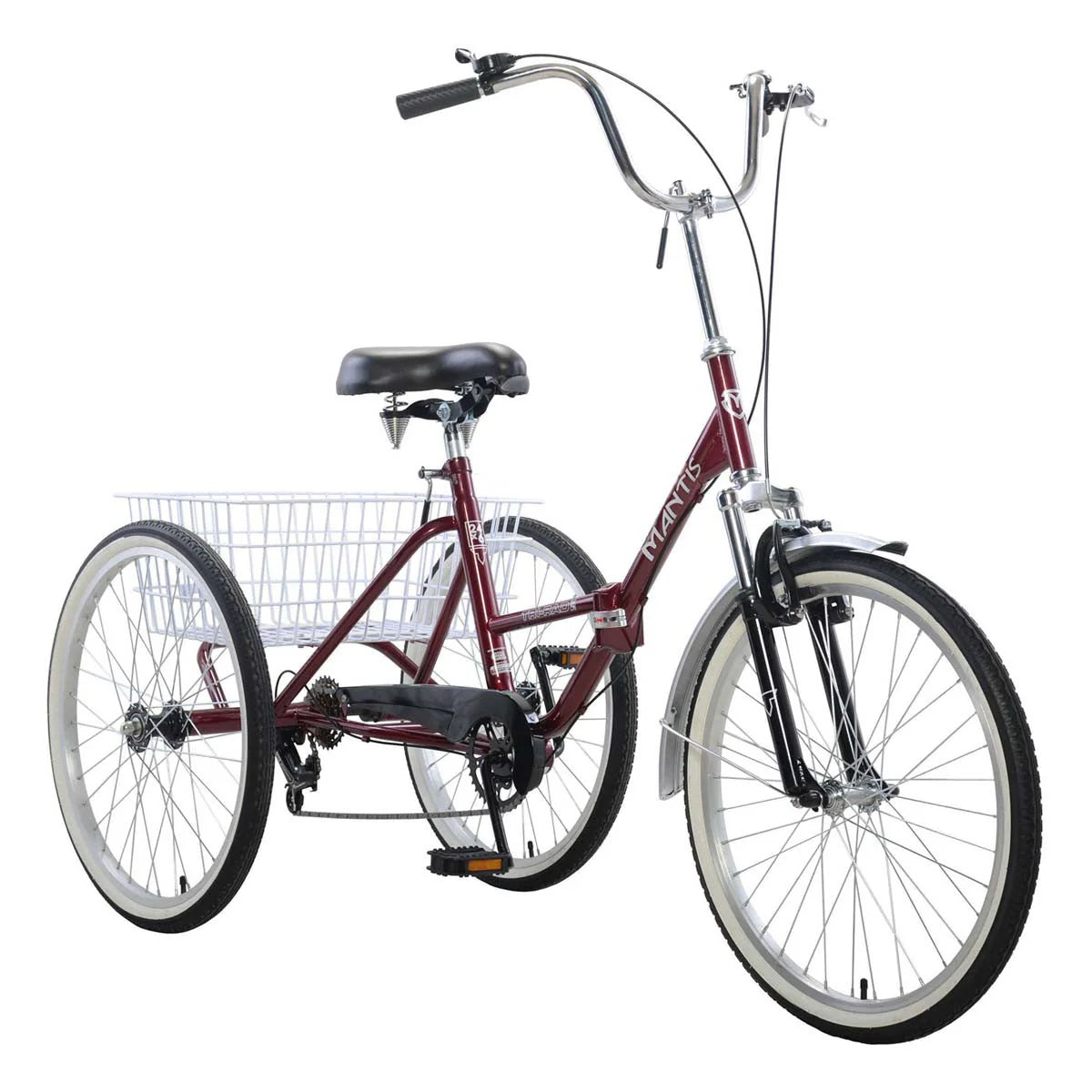 ac9774c007d7aa5509b3298ba1c28ea507259168f9a5eab84b6bc36b6c03a610 Adult Mantis Tri-Rad Folding 24 6-Speed Tricycle