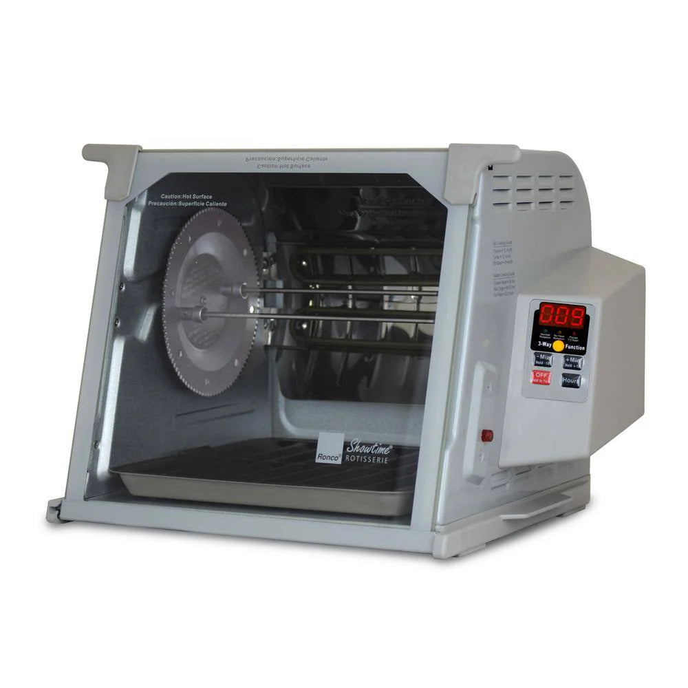 adeaea2217521ffc9c9ef7d148c11aa6e32c88a94df731a774dd56ebb9676ae5 Digital Platinum Showtime Countertop Rotisserie Oven ST5000PLAT