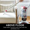 Shark NV501 Rotator Professional Lift-Away Upright Vacuum with HEPA Filter, Swivel Steering, LED Headlights, Wide Upholstery Tool, Dusting Brush &...