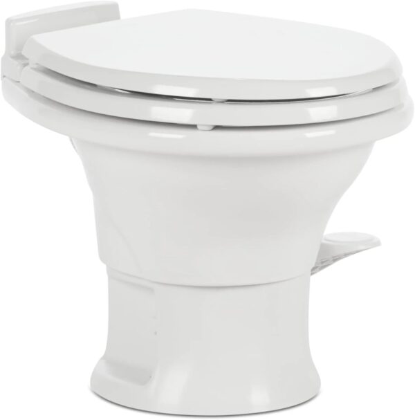320 Series Standard Height RV Toilet - White