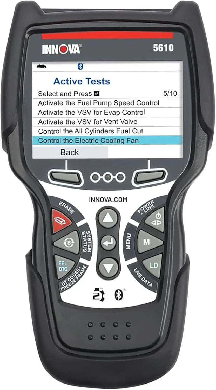 aeff1d7c663a29c5eb8326cae6c29691c7152ee2f6aa947841b5bb347c748d9d Innova 5610 OBD2 Bidirectional Scan Tool with Updates & Support
