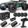 WIAORCHI 1/16 RTR Brushless Fast RC Cars, 42mph with 2 Batteries
