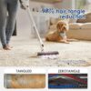 Cordless Vacuum Cleaner, Smart Stick Handheld Vacuum Strong Suction & Lightweight, Cordless Handheld Vacuum Deep Clean Hair, Hard Floor, Carpet,...