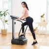 Whole Body Vibration Plate, 500W Vibration Plate Exercise Machine with 99 Levels 3 Preset Modes & 2 Resistance Bands, Training Fitness Vibration...