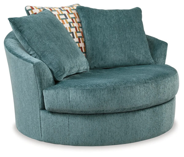 Oversized Swivel Accent Chair