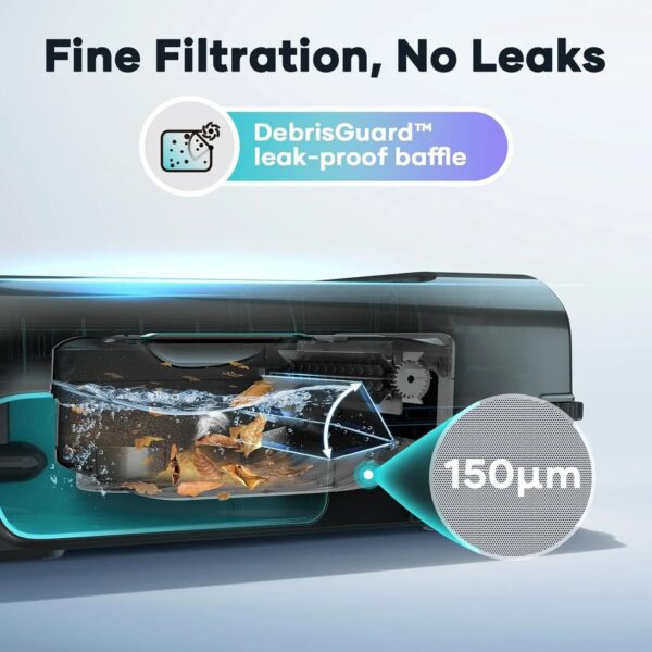 AIPER Surfer S2 Solar Pool Skimmer with APP Support, 24/7 Cleaning, Dual Charging Modes, Smart Obstacle Avoidance, Ideal for All Swimming Pool Types